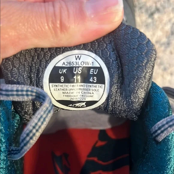 Altra Gray and Red Athletic Shoes for Peak Performance - Picture 11 of 12